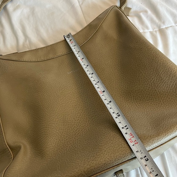 Matt & Nat Taupe Glance Dwell   Hobo Shoulder Bag/Crossbody Adjustable Straps - Picture 17 of 17